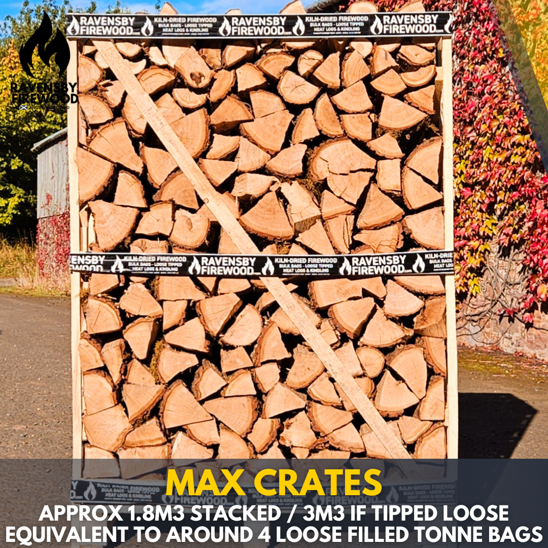 FIREWOOD CRATES: Fast & Free Delivery!