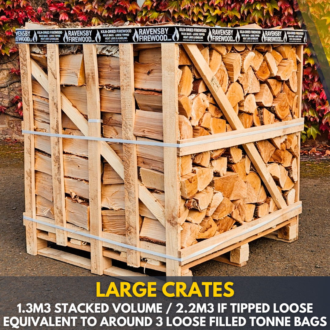 FIREWOOD CRATES: Fast & Free Delivery!